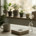 Wit gouden ring met diamanten