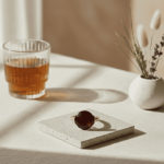 Gouden ring met granaat