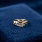 Diamanten bicolor ring