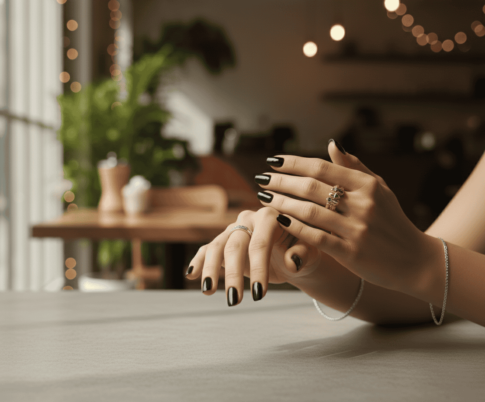 18 karaat gouden ring met diamant, smaragd en saffier