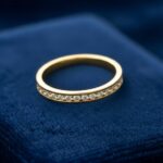 Christian gouden 14 karaat zirkonia ring