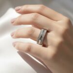 Wit gouden briljanten ring