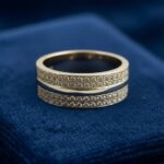 Wit gouden briljanten ring
