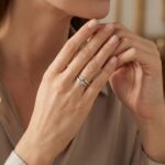 Christian bicolor ring met zirkonia