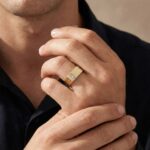 Tricolor diamanten ring