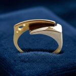 Bicolor gouden ring fantasie