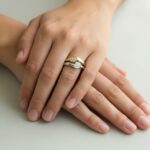 Christian bicolor ring met zirkonia