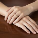 Geel gouden diamanten ring