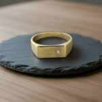 Tricolor diamanten ring