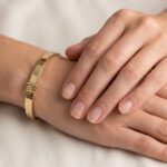 Gouden Christian slavenarmband