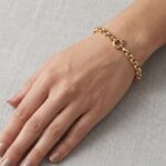 14 karaat gouden jasseron armband