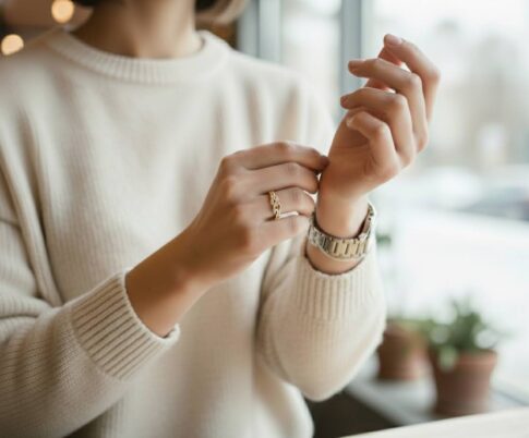 Diamanten gouden ring