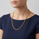 Gouden tors collier