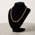 Geel gouden koningsketting