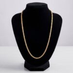 14 karaat geel gouden koningsketting