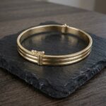 Goud Christian armband