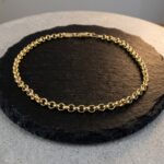 14 karaat Christian jasseron armband