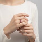 Gouden ring met toermalijnen