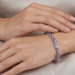 Christian tanzaniet armband