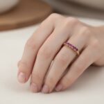 Gouden ring met toermalijnen