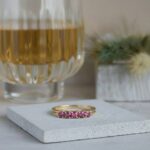 Gouden ring met toermalijnen