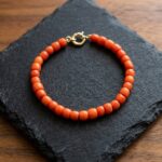 Bloedkoraal armband