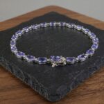 Christian tanzaniet armband