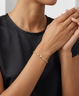 Christian geel gouden koningsarmband