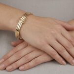 Goud Christian armband