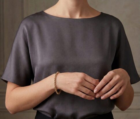 14 karaat Christian jasseron armband