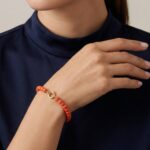 Bloedkoraal armband