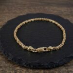 Christian geel gouden koningsarmband