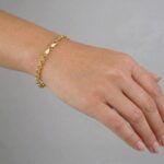 14 karaat Christian jasseron armband