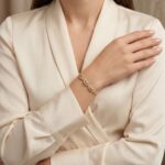 Christian synthetische citrien armband