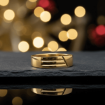 Christian geel gouden cachet ring