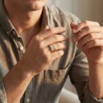 Tricolor gouden zegelring