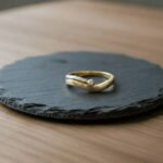 Christian bicolor gouden ring met 1 briljant