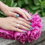 Tricolor gouden cachet ring