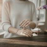 Tricolor gouden cachet ring