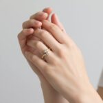 14 karaat gouden ring met zikronia