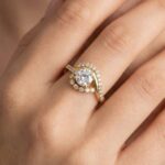 Christian geel gouden zirkonia ring