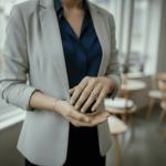 Gouden ring met aquamarijn