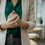 Christian wit gouden ring met 1 diamant