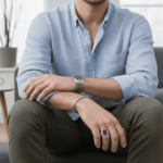 Gouden Christian lagensteen cachet ring