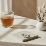 Wit gouden Swarovski zirconia ring