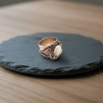 Zilveren ring met gele zeesteen