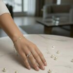 Christian wit gouden ring met 1 diamant