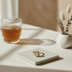 Geel gouden entourage ring met zirconia