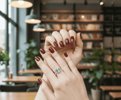 Wit gouden Swarovski zirconia ring