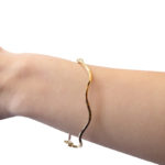 14 karaat gouden bicolor slavenarmband Christian